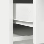 Aparador con cajones y puertas blanco 73x31x90 cm by , Sideboards - Ref: Foro24-861850, Price: 96,32 €, Discount: %