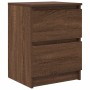Mueble de TV de madera de roble marrón 40x35x54 cm by , TV Furniture - Ref: Foro24-861775, Price: 53,51 €, Discount: %