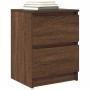 Mueble de TV de madera de roble marrón 40x35x54 cm by , TV Furniture - Ref: Foro24-861775, Price: 53,51 €, Discount: %