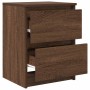 Mueble de TV de madera de roble marrón 40x35x54 cm by , TV Furniture - Ref: Foro24-861775, Price: 53,51 €, Discount: %