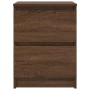 Mueble de TV de madera de roble marrón 40x35x54 cm by , TV Furniture - Ref: Foro24-861775, Price: 53,51 €, Discount: %