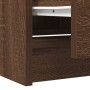Mueble de TV de madera de roble marrón 40x35x54 cm by , TV Furniture - Ref: Foro24-861775, Price: 53,51 €, Discount: %