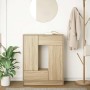 Aparador con cajones y puertas roble Sonoma 73x31x90 cm de , Aparadores - Ref: Foro24-861852, Precio: 96,88 €, Descuento: %