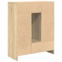 Aparador con cajones y puertas roble Sonoma 73x31x90 cm de , Aparadores - Ref: Foro24-861852, Precio: 96,88 €, Descuento: %