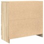 Aparador de roble Sonoma 80x35x76 cm de madera de ingeniería by , Sideboards - Ref: Foro24-861735, Price: 98,62 €, Discount: %