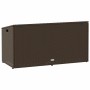 Caja de almacenaje jardín ratán sintético marrón 110x50x58 cm by , Outdoor storage boxes - Ref: Foro24-4104070, Price: 107,34...