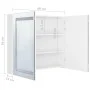 Bathroom cabinet with bright white LED mirror 80x12x68 cm by vidaXL, bathroom vanities - Ref: Foro24-326517, Price: 147,43 €,...