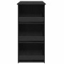 Mesa bar con estante almacenaje roble negro 102x50x103,5 cm von , Küchen- und Esstische - Ref: Foro24-862079, Preis: 94,60 €,...