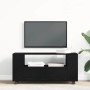 Mueble TV ruedas madera ingeniería roble negro 102x34,5x43cm von , TV-Möbel - Ref: Foro24-862479, Preis: 97,99 €, Rabatt: %