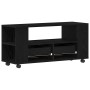 Mueble TV ruedas madera ingeniería roble negro 102x34,5x43cm von , TV-Möbel - Ref: Foro24-862479, Preis: 97,99 €, Rabatt: %