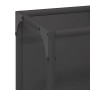Leñero negro 25x25x100 cm Acero laminado en frío von , Brennholztaschen und -halter - Ref: Foro24-864267, Preis: 58,13 €, Rab...