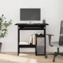 Escritorio roble negro 80x45x74 cm madera de ingeniería von , Schreibtische - Ref: Foro24-862007, Preis: 83,97 €, Rabatt: %