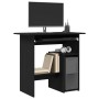 Escritorio roble negro 80x45x74 cm madera de ingeniería von , Schreibtische - Ref: Foro24-862007, Preis: 83,97 €, Rabatt: %