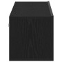 Mueble de TV de madera de roble negro 120x30x30,5 cm von , TV-Möbel - Ref: Foro24-862011, Preis: 76,77 €, Rabatt: %