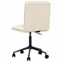 Sillas de comedor 4 unidades cuero sintético color crema de , Sillas de comedor - Ref: Foro24-3315690, Precio: 234,47 €