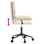 Sillas de comedor 4 unidades cuero sintético color crema de , Sillas de comedor - Ref: Foro24-3315690, Precio: 234,47 €