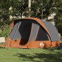 Tienda de campaña familiar 6 personas impermeable gris naranja by , tents - Ref: Foro24-4100669, Price: 121,31 €, Discount: %