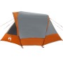 Tienda de campaña familiar 6 personas impermeable gris naranja by , tents - Ref: Foro24-4100669, Price: 121,31 €, Discount: %
