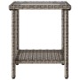 Sofá de jardín en forma de L con mesa y cojines ratán PE gris by , Outdoor sofas - Ref: Foro24-4103874, Price: 293,62 €, Disc...