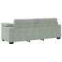 Sofá de 3 plazas de terciopelo gris claro 178 cm by , Sofas - Ref: Foro24-4105277, Price: 287,02 €, Discount: %