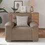 Sillón cuero sintético color capuchino 60 cm von , Sofas - Ref: Foro24-4105330, Preis: 171,30 €, Rabatt: %