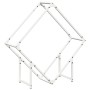 Leñero blanco 80x25x80 cm Acero laminado en frío von , Brennholztaschen und -halter - Ref: Foro24-864284, Preis: 34,38 €, Rab...