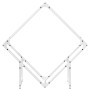 Leñero blanco 80x25x80 cm Acero laminado en frío von , Brennholztaschen und -halter - Ref: Foro24-864284, Preis: 34,38 €, Rab...