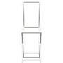 Leñero blanco 80x25x80 cm Acero laminado en frío von , Brennholztaschen und -halter - Ref: Foro24-864284, Preis: 34,38 €, Rab...