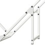 Leñero blanco 80x25x80 cm Acero laminado en frío von , Brennholztaschen und -halter - Ref: Foro24-864284, Preis: 34,38 €, Rab...