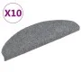 Selbstklebende Stufenmatten 10 Stück grau 65x21x4 cm von vidaXL, Treppenmatten - Ref: Foro24-149705, Preis: 35,65 €, Rabatt: %