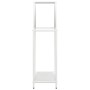 Leñero blanco 60x25x90 cm Acero laminado en frío von , Brennholztaschen und -halter - Ref: Foro24-864308, Preis: 39,59 €, Rab...