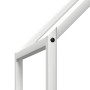 Leñero blanco 60x25x90 cm Acero laminado en frío de , Bolsas y soportes de leña - Ref: Foro24-864308, Precio: 41,83 €