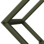 Leñero verde oliva 50x25x50 cm Acero laminado en frío by , Firewood bags and holders - Ref: Foro24-864278, Price: 32,00 €, Di...