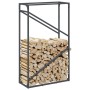 Leñero antracita 60x25x100 cm Acero laminado en frío von , Brennholztaschen und -halter - Ref: Foro24-864329, Preis: 43,00 €,...