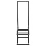 Leñero negro 80x25x90 cm Acero laminado en frío by , Firewood bags and holders - Ref: Foro24-864315, Price: 38,71 €, Discount: %