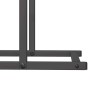 Leñero negro 80x25x90 cm Acero laminado en frío by , Firewood bags and holders - Ref: Foro24-864315, Price: 38,71 €, Discount: %