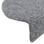 Selbstklebende Stufenmatten 10 Stück grau 65x21x4 cm von vidaXL, Treppenmatten - Ref: Foro24-149705, Preis: 36,35 €, Rabatt: %