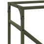 Leñero verde oliva 40x25x100 cm Acero laminado en frío von , Brennholztaschen und -halter - Ref: Foro24-864334, Preis: 39,48 ...