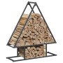 Leñero antracita 80x25x90 cm Acero laminado en frío de , Bolsas y soportes de leña - Ref: Foro24-864317, Precio: 40,69 €