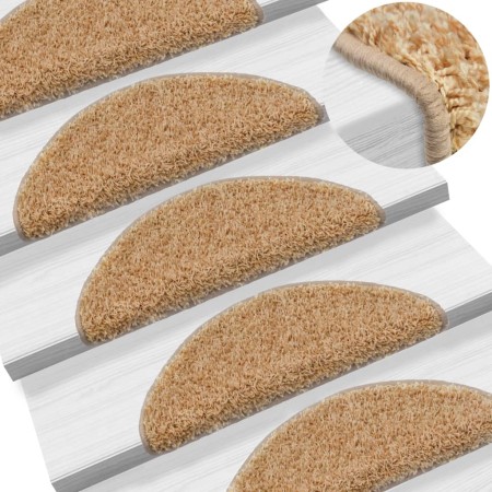 Stufenmatten 10 Stück creme 56x17x3 cm von vidaXL, Treppenmatten - Ref: Foro24-149791, Preis: 59,62 €, Rabatt: %