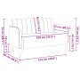 Sofá Loveseat rojo vino 109 cm terciopelo by , Sofas - Ref: Foro24-4100591, Price: 168,98 €, Discount: %