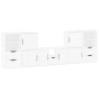 Muebles de TV 5 uds. con almacenaje "ODDA" blanco madera pino von , TV-Möbel - Ref: Foro24-3365383, Preis: 295,20 €, Rabatt: %