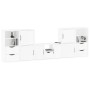 Muebles de TV 5 uds. con almacenaje "ODDA" blanco madera pino von , TV-Möbel - Ref: Foro24-3365383, Preis: 295,20 €, Rabatt: %