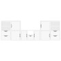 Muebles de TV 5 uds. con almacenaje "ODDA" blanco madera pino von , TV-Möbel - Ref: Foro24-3365383, Preis: 295,20 €, Rabatt: %