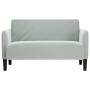 Sofá Loveseat gris claro 109 cm terciopelo by , Sofas - Ref: Foro24-4100587, Price: 171,23 €, Discount: %