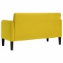 Sofá Loveseat terciopelo amarillo 109 cm by , Sofas - Ref: Foro24-4100593, Price: 170,08 €, Discount: %