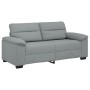 Sofá de 2 plazas de tela gris claro 140 cm by , Sofas - Ref: Foro24-4105307, Price: 230,80 €, Discount: %