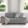Sofá de 2 plazas de tela gris claro 140 cm by , Sofas - Ref: Foro24-4105307, Price: 230,80 €, Discount: %