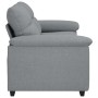Sofá de 2 plazas de tela gris claro 140 cm by , Sofas - Ref: Foro24-4105307, Price: 230,80 €, Discount: %