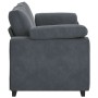 Sofá Loveseat gris oscuro 140 cm terciopelo by , Sofas - Ref: Foro24-4105268, Price: 278,51 €, Discount: %